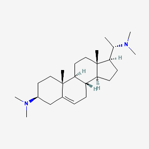 molecular formula C25H44N2 B1673872 Kurchessine CAS No. 6869-45-0