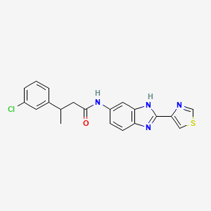 molecular formula C20H17ClN4OS B1673873 Kv2-IN-A1 CAS No. 689297-68-5