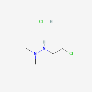 molecular formula C4H12Cl2N2 B1673874 Kvartazin CAS No. 13025-56-4