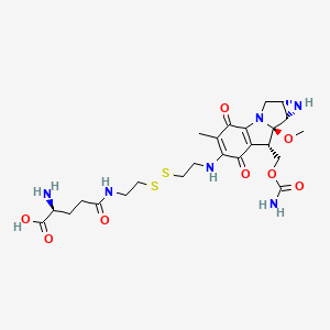 7-N-(2-((2-(gamma-L-Glutamylamino)ethyl)dithio)ethyl)mitomycin C