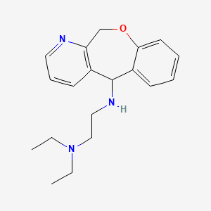 5,11-Dihydro-5-(2-diethylaminoethylamino)[1]benzoxepino[3,4-b]pyridine