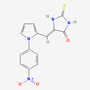 molecular formula C14H10N4O3S B1673882 KY1220 