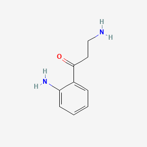 molecular formula C9H12N2O B1673886 Kynuramine CAS No. 363-36-0