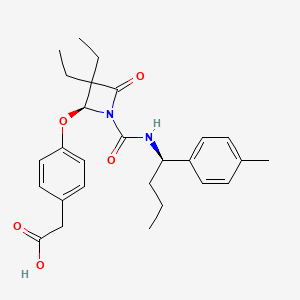 molecular formula C27H34N2O5 B1673892 L-680833 CAS No. 127063-08-5