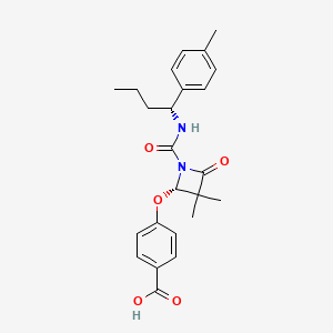 molecular formula C24H28N2O5 B1673897 L 684248 CAS No. 156728-18-6