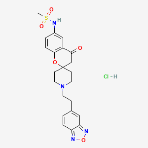 molecular formula C22H25ClN4O5S B1673912 L-691121 CAS No. 136075-60-0