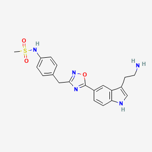 molecular formula C20H21N5O3S B1673920 L694247 CAS No. 137403-12-4