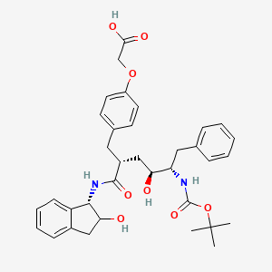 molecular formula C35H42N2O8 B1673921 L 694746 CAS No. 139934-80-8