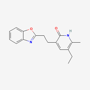 molecular formula C17H18N2O2 B1673923 L 696229 CAS No. 135525-71-2