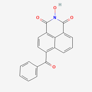 2-Oxidanyl-6-(Phenylcarbonyl)benzo[de]isoquinoline-1,3-Dione