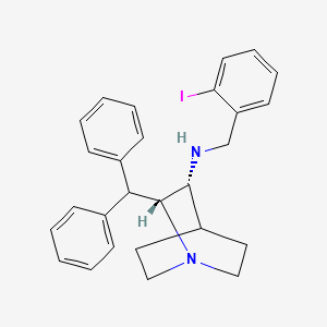 molecular formula C27H29IN2 B1673937 L-703606 CAS No. 144425-84-3