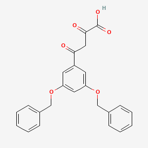 molecular formula C24H20O6 B1673943 L-708906 