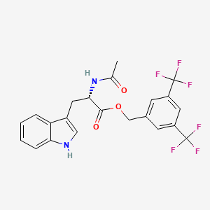 molecular formula C22H18F6N2O3 B1673949 L-732138 CAS No. 148451-96-1
