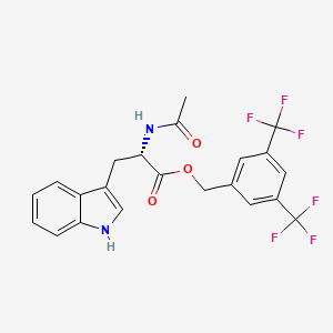 3,5-Bis(trifluoromethyl)benzyl N-acetyltryptophan