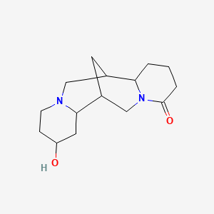 molecular formula C15H24N2O2 B1673957 13-Hydroxylupanine CAS No. 15358-48-2