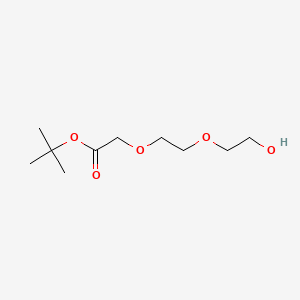 molecular formula C10H20O5 B1673965 Hydroxy-PEG2-CH2CO2tBu CAS No. 149299-82-1