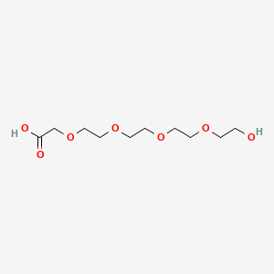 molecular formula C10H20O7 B1673975 Hydroxy-PEG4-CH2CO2H, sodium salt CAS No. 70678-95-4