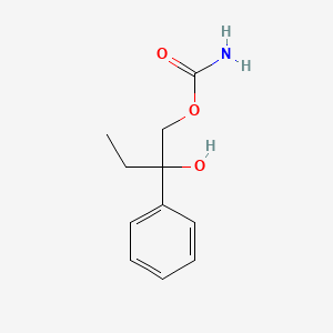 molecular formula C11H15NO3 B1673978 奥昔芬胺 CAS No. 50-19-1
