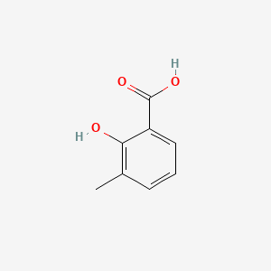 molecular formula C8H8O3 B1673986 3-Methylsalicylic acid CAS No. 83-40-9