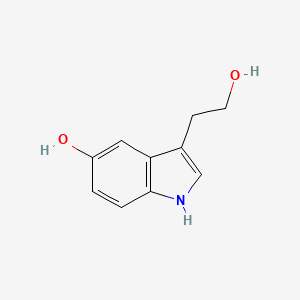 molecular formula C10H11NO2 B1673987 5-Hydroxytryptophol CAS No. 154-02-9