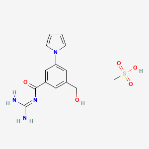 molecular formula C14H18N4O5S B1674008 FR168888 CAS No. 168620-46-0
