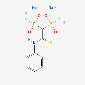 molecular formula C8H9NNa2O6P2S B1674035 FR 78844 CAS No. 112856-39-0