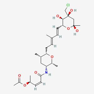 molecular formula C27H42ClNO8 B1674041 FR901463 CAS No. 146478-74-2
