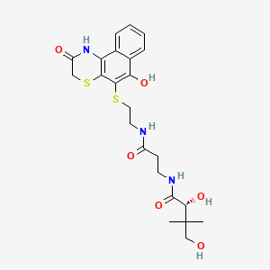 molecular formula C23H29N3O6S2 B1674044 FR 901537 CAS No. 161162-21-6