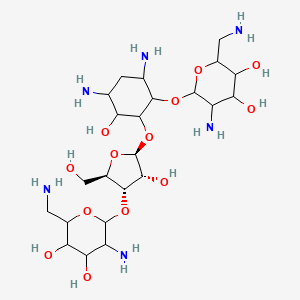 molecular formula C23H46N6O13 B1674049 Neomycin CAS No. 119-04-0
