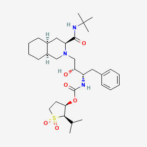 molecular formula C32H51N3O6S B1674057 L 735489 CAS No. 147977-21-7