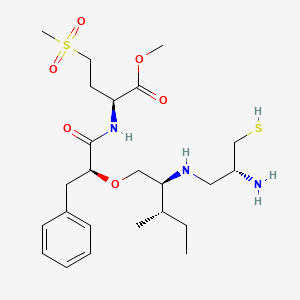 molecular formula C24H41N3O6S2 B1674065 L-739749 CAS No. 156511-34-1