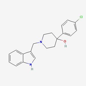 molecular formula C20H21ClN2O B1674070 L-741626 CAS No. 81226-60-0