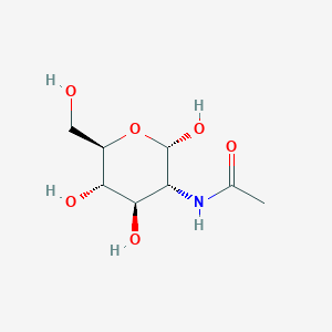 molecular formula C8H15NO6 B167408 2-(乙酰氨基)-2-脱氧-A-D-吡喃葡萄糖 CAS No. 10036-64-3