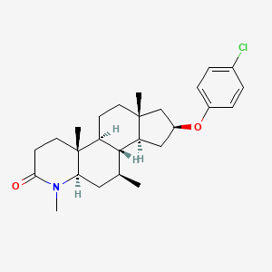 molecular formula C26H36ClNO2 B1674082 L-751788 CAS No. 166174-54-5