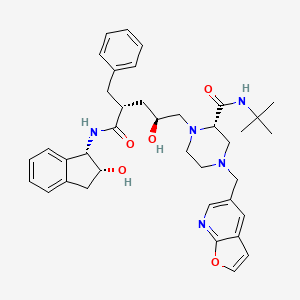 molecular formula C38H47N5O5 B1674083 HIV-IN-11 CAS No. 160729-91-9