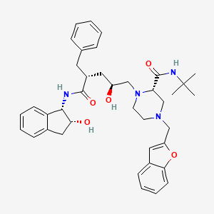 molecular formula C39H48N4O5 B1674085 L 756423 CAS No. 216863-66-0