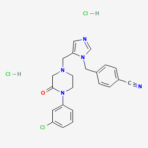 B1674099 L-778123 Dihydrochloride CAS No. 183499-56-1