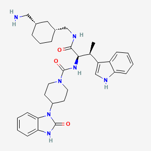 molecular formula C33H43N7O3 B1674102 L-779976 CAS No. 214770-19-1