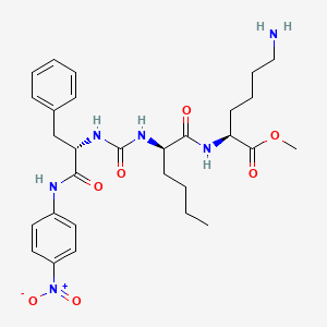 molecular formula C29H40N6O7 B1674108 L-796778 