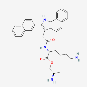 molecular formula C33H36N4O3 B1674111 L-817,818 