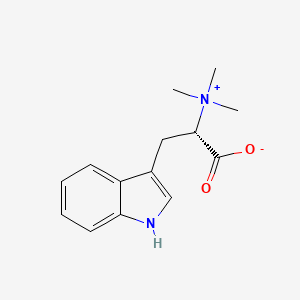 molecular formula C14H18N2O2 B1674125 Hypaphorine CAS No. 487-58-1