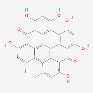 molecular formula C30H16O8 B1674126 Hypericin CAS No. 548-04-9