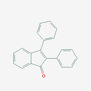 molecular formula C21H14O B167413 2,3-Diphenyl-1-indenone CAS No. 1801-42-9