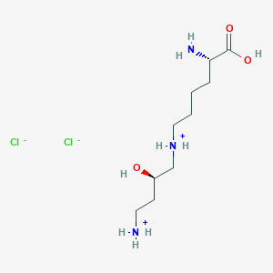 molecular formula C10H25Cl2N3O3 B1674132 Hypusine dihydrochloride CAS No. 82310-93-8