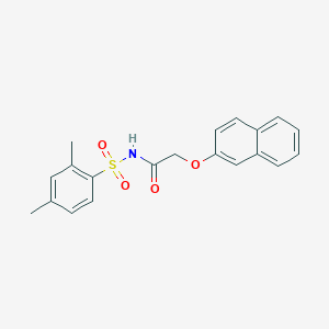 molecular formula C20H19NO4S B1674138 I942 