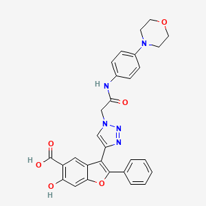 molecular formula C29H25N5O6 B1674139 1-A09 CAS No. 1143579-76-3