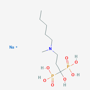 molecular formula C9H23NNaO7P2+ B1674143 Ibandronate sodium monohydrate CAS No. 138926-19-9