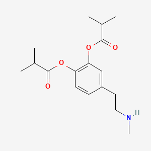 molecular formula C17H25NO4 B1674151 Ibopamine CAS No. 66195-31-1