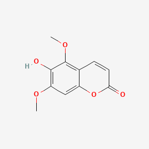 molecular formula C11H10O5 B1674153 Fraxinol CAS No. 486-28-2