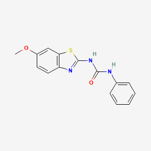 molecular formula C15H13N3O2S B1674154 Frentizole CAS No. 26130-02-9